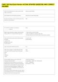 CMSC 255 Final Exam Review ACTUAL UPDATED QUESTIONS AND CORRECT &NewLine;ANSWERS 