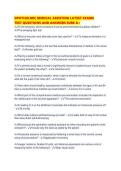 OPHTHALMIC MEDICAL ASSISTING LATEST EXAMS TEST QUESTIONS AND ANSWERS SURE A&period;pdf