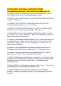 OPHTHALMIC MEDICAL ASSISTING UPDATED COMPREHENSIVE QUESTIONS AND ANSWERS SURE A&period;pdf&NewLine;&NewLine;1