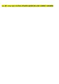 vcu 401 cmsc test 2 ACTUAL UPDATED QUESTIONS AND CORRECT ANSWERS &NewLine;