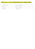 SWEN 256 Exam 1 ACTUAL UPDATED QUESTIONS AND CORRECT ANSWERS 