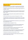 BUSI 3250 FINAL EXAM ACTUAL QUESTIONS AND ANSWERS SURE A&period;pdf