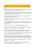 CONCRETE FLATWORK TECH AND FLATWORK FINISHER UPDATED FINAL EXAM QUESTIONS AND ANSWERS SURE A&period;pdf&NewLine;&NewLine;