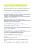Critical Care - Internal Medicine Boards &vert;&vert; A&plus; Guaranteed&period;