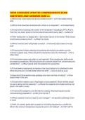 FOOD HANDLERS UPDATED COMPREHENSIVE EXAM QUESTIONS AND ANSWERS SURE A&period;pdf