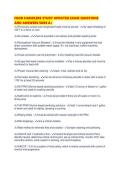 FOOD HANDLERS STUDY UPDATED EXAM QUESTIONS AND ANSWERS SURE A&period;pdf