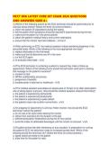 NCCT EKG LATEST CORE SET EXAM 2026 QUESTIONS AND ANSWERS SURE A&period;pdf