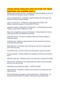 APPIAN SENIOR DEVELOPER UPDATED EXAM TEST PAPER QUESTIONS AND ANSWERS SURE A&period;pdf&NewLine;&NewLine;1&period; Document information