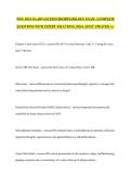 WGU D115 OA ADVANCED PATHOPHYSIOLOGY EXAM  &vert; COMPLETE QUESTIONS WITH EXPERT SOLUTIONS&vert; 2026 LATEST UPDATED&vert; A&plus;