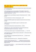 FMF CORE FINAL EXAM ACTUAL QUESTIONS AND ANSWERS SURE A&period;pdf