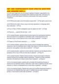 FMF CORE COMPREHENSIVE EXAM UPDATED QUESTIONS AND ANSWERS SURE A&period;pdf