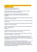 CT REGISTRY UPDATED EXAMS SCRIPT QUESTIONS AND ANSWERS SURE A&period;pdf