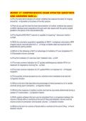 MOSBY CT COMPREHENSIVE EXAM UPDATED QUESTIONS AND ANSWERS SURE A&period;pdf
