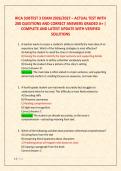 RICA SUBTEST 3 EXAM 2026&sol;2027 &ndash; ACTUAL TEST WITH &NewLine;200 QUESTIONS AND CORRECT ANSWERS GRADED A&plus; &vert; &NewLine;COMPLETE AND LATEST UPDATE WITH VERIFIED &NewLine;SOLUTIONS