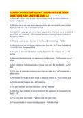 OREGON LAW COSMETOLOGY COMPREHENSIVE EXAM QUESTIONS AND ANSWERS SURE A&period;pdf