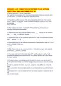 OREGON LAW COSMETOLOGY LATEST EXAM ACTUAL QUESTIONS AND ANSWERS SURE A&period;pdf