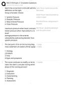 NSG 3130 Exam 4 Circulation Questions and Correct Answers with Rationale &vert; Graded A&plus; &vert; New Update 2026 &vert; Galen College of Nursing