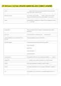 CIT 105 Exam 2 ACTUAL UPDATED QUESTIONS AND CORRECT ANSWERS 