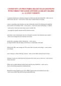COMMUNITY ATI PROCTORED 2026-2027 EXAM QUESTIONS WITH CORRECT DETAILED ANSWERS ALREADY GRADED A&plus; LATEST VERSION&NewLine;