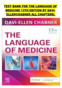 The Language of Medicine 13th Edition Test Bank &vert; Chabner &vert; Medical Terminology Questions&NewLine;&NewLine;