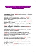 ISSA-CPT&colon; INTERNATIONAL SPORTS SCIENCES ASSOCIATION CERTIFIED PERSONAL TRAINER &vert; REAL EXAM 2026&sol;2027&vert; QUESTIONS AND CORRECT ANSWERS &vert; NEWEST VERSION PASS GUARANTEE&rpar; GRADED A&plus;&NewLine;&NewLine;