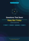 EDEXCEL A-LEVEL CHEMISTRY Questions That Seem Easy But ARE Tricky and How to Answer Them