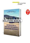 Deformation and Fracture Mechanics of Engineering Materials &lpar;6th Edition&rpar; Solution Manual &vert; Richard W&period; Hertzberg&comma; Richard P&period; Vinci & Jason L&period; Hertzberg &vert; Comprehensive Worked Solutions and Answer Guide