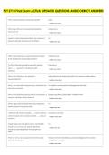 PSY 2710 Final Exam ACTUAL UPDATED QUESTIONS AND CORRECT ANSWERS 