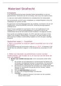Werkgroep uitwerkingen week 1 t&sol;m 8 &vert; Materieel Strafrecht &vert; RR217 &vert; EUR &vert; 2025&sol;26