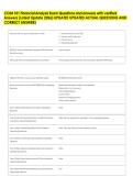 CCIM 101 Financial Analysis Exam Questions and answers with verified &NewLine;Answers &lpar;Latest Update 2026&rpar; UPDATE&excl;&excl; UPDATED ACTUAL QUESTIONS AND &NewLine;CORRECT ANSWERS 