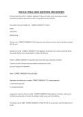 NSG 2113 FINAL EXAM QUESTIONS AND ANSWERS