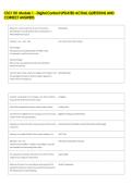 CSCI 101 Module 1 - Digital Content UPDATED ACTUAL QUESTIONS AND &NewLine;CORRECT ANSWERS 