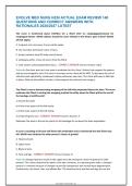 EVOLVE Med Surg HESI Exam Review 140 Questions and Correct Answers with Rationales 2026&sol;2027 Latest A&plus;