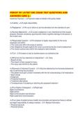PERIOP 101 LATEST EOC EXAM TEST QUESTIONS AND ANSWERS SURE A&period;pdf