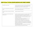 KNES 315 Exam 1 ACTUAL UPDATED QUESTIONS AND CORRECT ANSWERS 