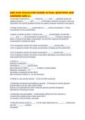 GMS 6440 EVALUATION EXAMS ACTUAL QUESTIONS AND ANSWERS SURE A&period;pdf