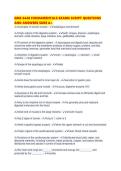 GMS 6440 FUNDAMENTALS EXAMS SCRIPT QUESTIONS AND ANSWERS SURE A&period;pdf