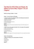 Test Bank for EKG Plain and Simple&comma; 4th Edition by Karen Ellis&comma; Chapter 1-18 &vert; All Chapters&NewLine;