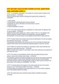 NYS NOTARY EVALUATION EXAMS ACTUAL QUESTIONS AND ANSWERS SURE A&period;pdf