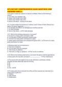 NYS NOTARY COMPREHENSIVE EXAM QUESTIONS AND ANSWERS SURE A&period;pdf