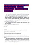 NRNP 6665 Midterm & Final Exam Questions with Correct Answers and Rationales &vert; Next Generation A&plus;&NewLine;