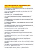 ADVANCED RIGGING NCCER COMPREHENSIVE EXAM QUESTIONS AND ANSWERS SURE A&period;pdf