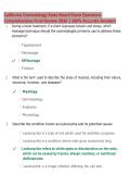 California Cosmetology State Board Exam Questions & Answers 2026 &vert; Comprehensive Final Review &vert; Latest Exam Prep Guide