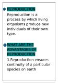 About asexual reproduction