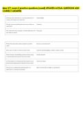 blaw 371 exam 3 practice questions &lpar;russell&rpar; UPDATED ACTUAL QUESTIONS AND &NewLine;CORRECT ANSWERS 