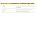 blaw 371 exam 3 &lpar;Russell&rpar; UPDATED ACTUAL QUESTIONS AND CORRECT ANSWERS 
