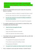 California Custodian Exam 2026 &vert; Questions & Answers &vert; Latest Update &vert; Comprehensive Exam Prep Guide