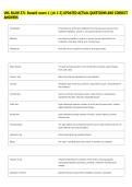 UNL BLAW 371 Russell exam 1 &lpar;ch 1-3&rpar; UPDATED ACTUAL QUESTIONS AND CORRECT &NewLine;ANSWERS 