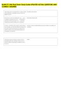 BLAW 371 UNL Final Exam Study Guide UPDATED ACTUAL QUESTIONS AND &NewLine;CORRECT ANSWERS 