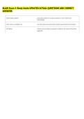 BLAW Exam 2 Study Guide UPDATED ACTUAL QUESTIONS AND CORRECT &NewLine;ANSWERS 